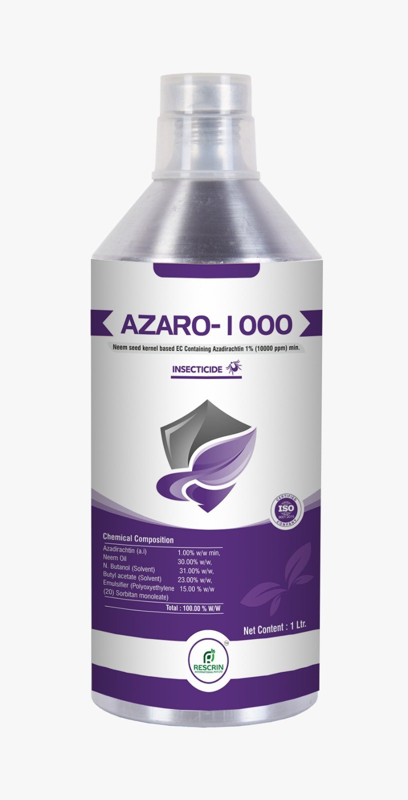 AZARO-1000 product pack shot from brochure