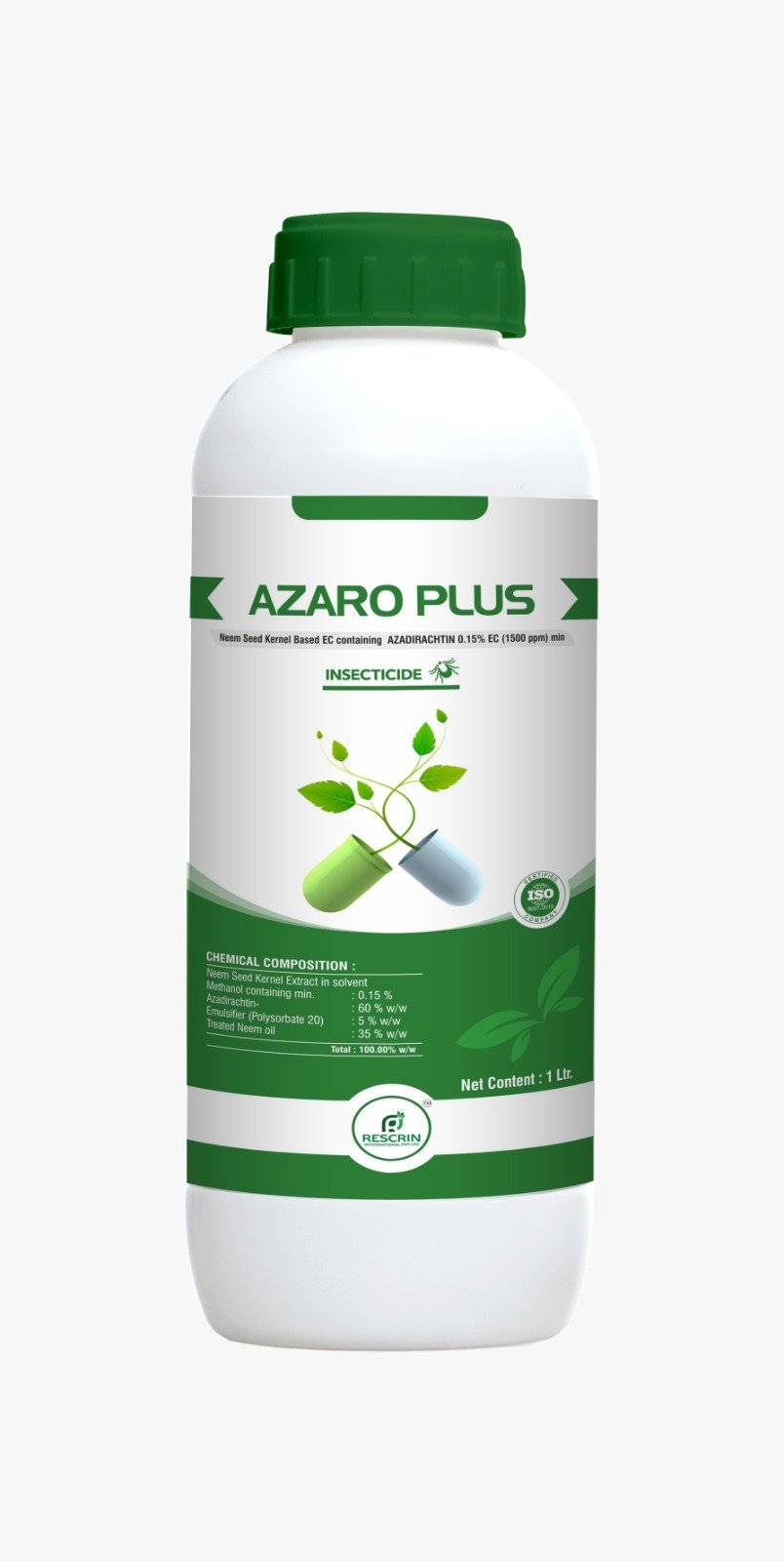 AZARO PLUS product pack shot from brochure