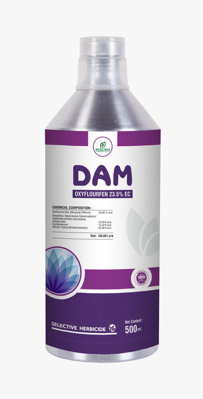 DAM product pack shot from brochure