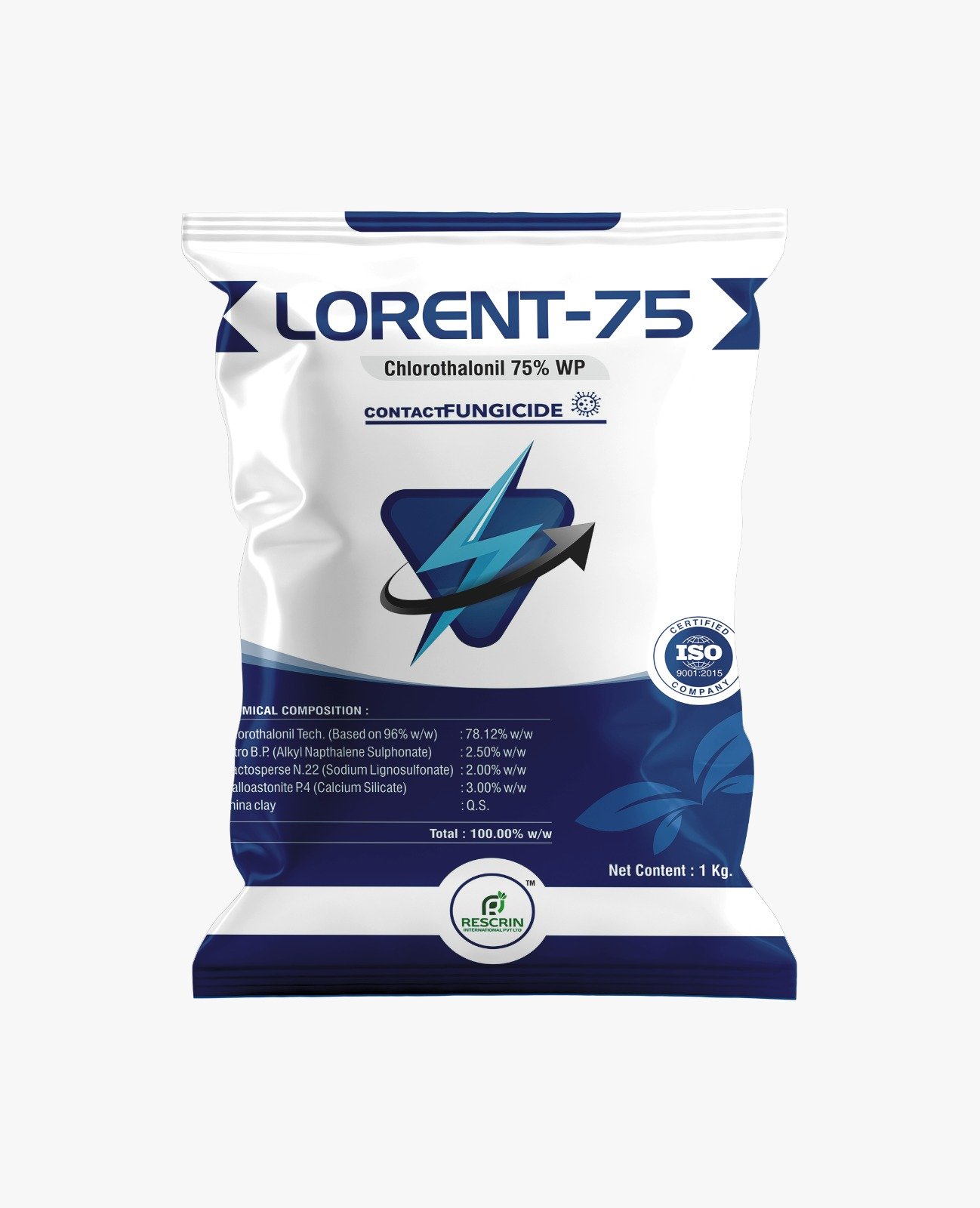 LORENT-75 product pack shot from brochure