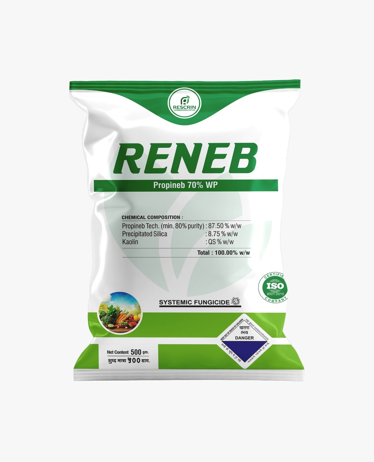 RENEB product pack shot from brochure