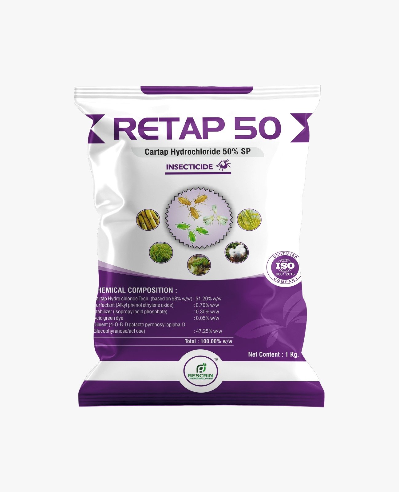 RETAP 50 product pack shot from brochure