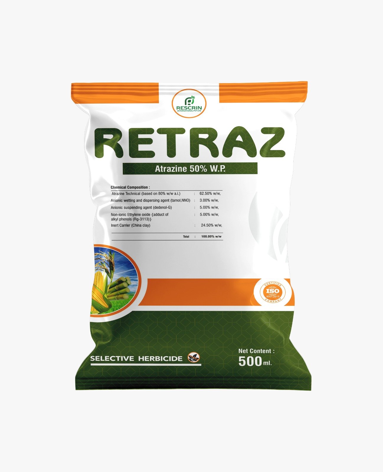RETRAZ product pack shot from brochure