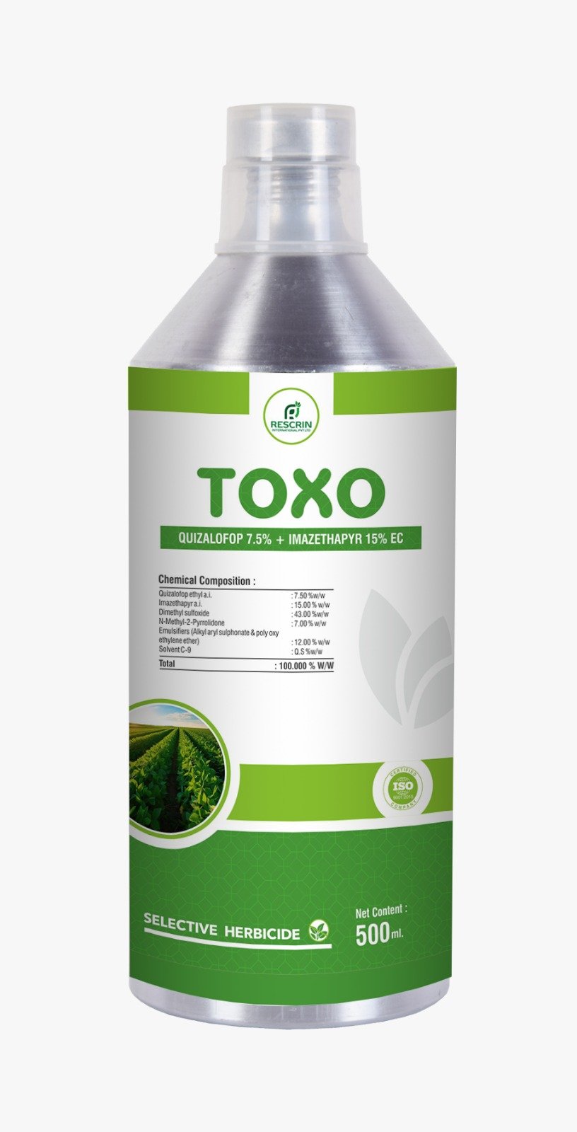 TOXO product pack shot from brochure